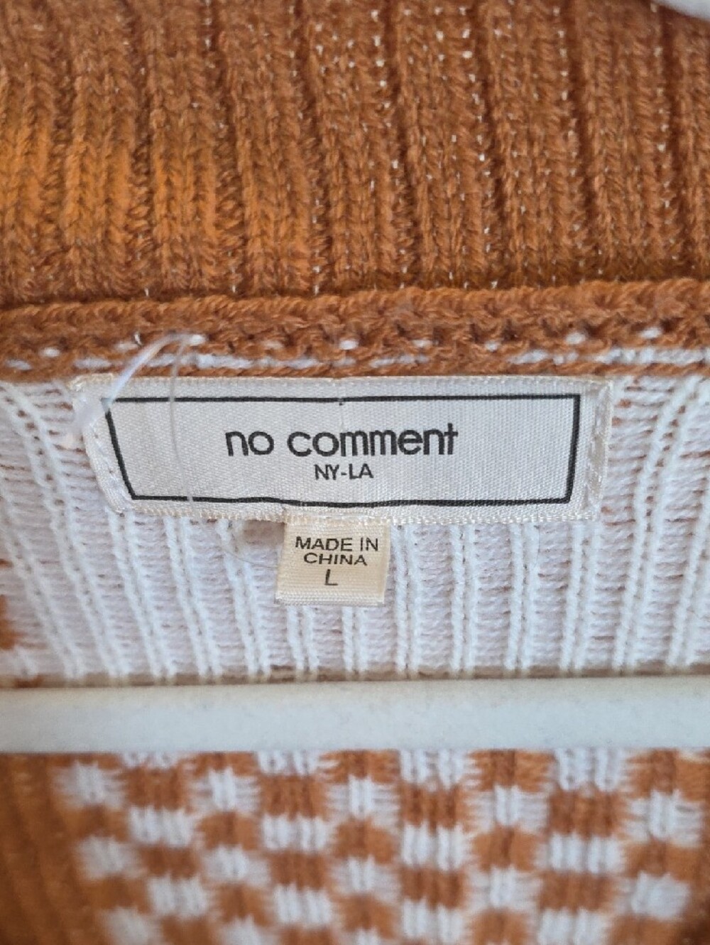 SHEIN Mixed Knit Sweater Bundle in Rust, Cream, Tan, Mauve - Picture 3 of 11